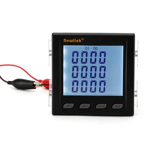 Hữu ích kỹ thuật số LCD đa chức năng thông minh Power Meter đo điện áp hiện tại năng lượng điện khw Hz với RS485 modbus wattmeter cho đồng hồ điện cho thiết bị chuyển mạch tủ điện