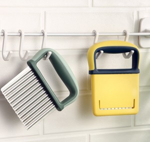 Nhà Bếp Tiện Ích 2022 Vật Phẩm Sáng Tạo Bằng Thép Không Gỉ Lưỡi Của Nhãn Hiệu Khoai Tây Slicer Crinkle Cutter - Product Image 5