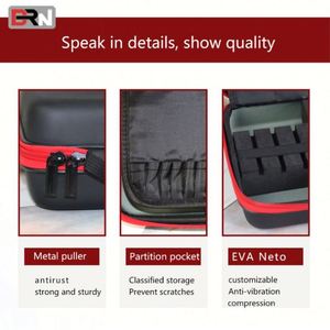 กระเป๋าใส่ลูกดอกแบบมืออาชีพสีดำ สำหรับใช้งานกลางแจ้ง ความจุขนาดใหญ่ พร้อมช่องเก็บไส้ลูกดอกและชุดเข็ม - Product Image 5