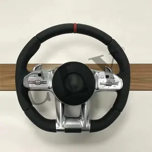 CLY Auto Steering Wheels For Mercedes A C E S CLA GLA GLC GLE GLS GLE Class Facelift AMG Steering Wheel Assembly