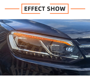 MJ per faro <span class=keywords><strong>Volkswagen</strong></span> Touareg 2011-2015 Vw Touareg <span class=keywords><strong>7P</strong></span> lampada frontale a Led luce anteriore accessori per auto DRL - Product Image 2