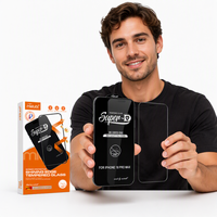 Protecteur d'écran en verre trempé incurvé 3D MIETUBL Super-D 9H pour iPhone 18 Pro Max DUO HD anti-rayures, couverture complète