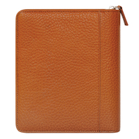 Notizbücher & Schreib blöcke Niedlich 6 Ring Binder Blank Quilt Leder Tasche Magnet Planer Cover