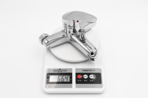 Robinet mélangeur thermostatique moderne pour eau chaude/froide, en zinc argenté, <span class=keywords><strong>à</strong></span> poignée unique, avec valve en céramique, pour appartement et <span class=keywords><strong>hôtel</strong></span> - Product Image 3