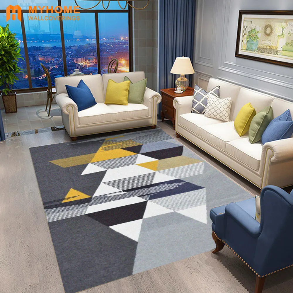 Современные геометрические декоративные коврики для дома, ковер для гостиной