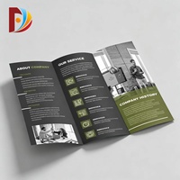 Papier publicitaire commercial personnalisé Fangda, format A2, A3, A4, A5, impression en gros, affiche, dépliant, prospectus, menu - Papier artistique