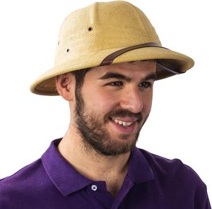 Mujeres Hombres Explorador británico Casco de paja Verano Boater Cubo Sombreros <span class=keywords><strong>para</strong></span> el sol Unisex Jungle Miners Cap - Product Image 2