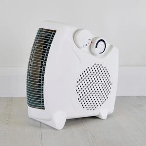 500W Portable Electric Thermo Fan <b>Heater</b> with 2 Heat Settings and OverHeat protection for Home <b>Small</b> Room - Product Image 2