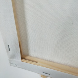 Piccola tela 20*20 legno 280g cotone tela allungata pittura a olio cornice forniture artistiche pittura su tela vuota - Product Image 3