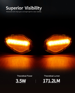 Side Signal Lamp Motorcycle Indicator Light for <strong>Honda</strong> CBR400R 500R 650F CB400F 400X 500F 500X NC700S <strong>700X</strong> 750S 750X 700D CTX700 - Product Image 5