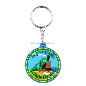 Logotipo personalizado nuevo suave PVC Bovelty 2024 3D llavero de goma capuchino llavero de goma llavero de Navidad tamaño libre - Product Image 4