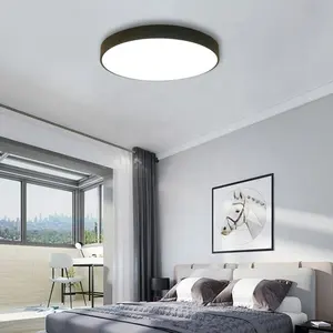 مصباح سقف دائري Led معلق على سطح الحديد رخيص الثمن للاستخدام الداخلي 60 وات بمروحة
