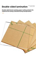 Plaque diffuseur de lumière LED ultra-mince en acrylique transparent découpé au laser en PMMA pour boîte lumineuse