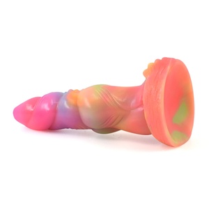 Advanced Simulation Liquid Silicone <b>Dildo</b> Realistic Penis Big Size <b>Dildo</b> Irritation Big Luminous Sex Toys for Woman - Product Image 6