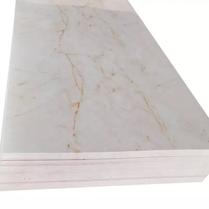 Hoja de mármol de <span class=keywords><strong>PVC</strong></span> en relieve 3D superficie Shandong Panel de pared de mármol de <span class=keywords><strong>PVC</strong></span> - Product Image 6