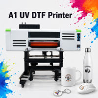 Impresora UV DTF Industrial Inteligente XINMEI, Impresora de Etiquetas de Cristal UV DTF con Cabezales de Impresión Dobles para Producción de Calcomanías Personalizadas
