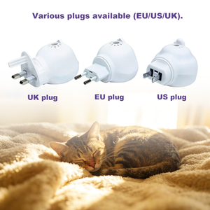 OEM Factory Direct |Cat Calming Pheromone <b>Diffuser</b> Set | 60 Days Use | Reduce Anxiety & Aggression | EU <b>Plug</b> <b>In</b> - Product Image 4