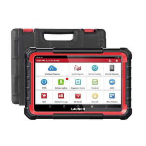 X431 PRO ELITE Scanner de diagnostic automobile 8 pouces OBD/OBD2 Tous systèmes CANFD/DOIP Test actif 32 Réinitialisation Outils de diagnostic ECU <span class=keywords><strong>Batterie</strong></span> - Product Image 1