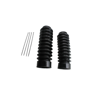 Protège-fourches avant de <span class=keywords><strong>moto</strong></span> 49 mm, protections en caoutchouc pour amortisseurs <span class=keywords><strong>Harley</strong></span> Dyna Street Fat Bob Super Glide - Product Image 4