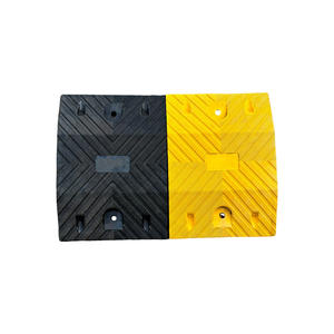 Reductor de Velocidad de Goma Resistente Modelo JSD-001 <span class=keywords><strong>25</strong></span>-45 mph, Instalación Fija, Seguridad Vial en Asfalto, Control de Tráfico en Carreteras, 1 Carril, Yuyue - Product Image 3