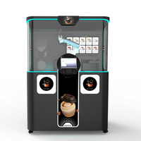 Distributeur automatique de café intelligent, bras robotique collaboratif sans personnel, kiosque à café robotisé
