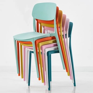 <span class=keywords><strong>Chaise</strong></span> <span class=keywords><strong>de</strong></span> salle à manger moderne et simpliste en plastique avec dossier épaissi pour usage domestique et hôtelier – <span class=keywords><strong>Chaise</strong></span> économique grande taille pour adultes et stands <span class=keywords><strong>de</strong></span> restauration - Product Image 4