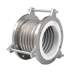 <span class=keywords><strong>Joint</strong></span> de dilatation en caoutchouc doublé de <span class=keywords><strong>PTFE</strong></span> à sphère unique avec bride pour l'absorption des vibrations - Product Image 4