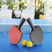 Ensemble de raquettes de tennis de table en bois de peuplier 7 plis, pour entraînement, vente en gros OEM, distributeur en vrac pour l'Asie du Sud-Est