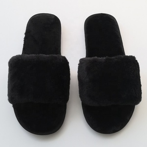 Pantofole da <span class=keywords><strong>donna</strong></span> in pelliccia sintetica, morbide, antiscivolo, per interni, piatte, soffici e pelose - Product Image 5