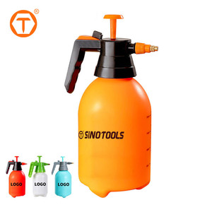 Sinotools 1l/1.5l/2l Landbouw Plastic Waterspuitfles Tuin Handdruk Handmatige Handpompsproeier