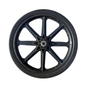 Roue en mousse PU anti-crevaison Stone 20'' 20x1.75 avec pneu plein, roulement à billes et jante à rayons en plastique pour chariot <span class=keywords><strong>de</strong></span> jardin, chariot à main, chariot <span class=keywords><strong>de</strong></span> transport - Garantie 6 mois - Product Image 4