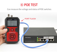 Prueba de continuidad de cable coaxial para CAT5 Cat6 y CAT5 Cat6, multifunción