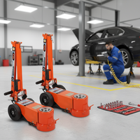 Cric pneumatique de levage pour voiture en acier allié 40/80 tonnes, certifié CE ISO9001, garantie 1 an, vente directe usine à prix abordable
