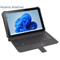 ODM/OEM Tablet Laptop Industri Tangguh 2-in-1 Baru 12-inci dengan Kartu SIM 5G Tahan Banting Desain Lepas Pasang Layar Sentuh & Keyboard