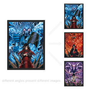 Póster Lenticular 3D Personalizado al por Mayor, Dragon Ball <span class=keywords><strong>Goku</strong></span> One Piece Spiderman Messi Ronaldo, Póster de Anime 3D - Product Image 5