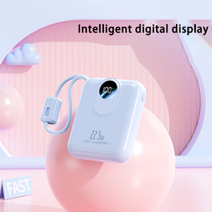 Chất lượng cao Mini sạc di động 10000 mAh ngân hàng điện LED hiển thị QC3.0 PD 20 Wát sạc nhanh Slim powerbanks 10000 mAh USB-C - Product Image 5