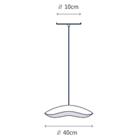 Nouvelle Suspension Ronde Moderne Nordique Blanche de Designer pour Restaurant, Construction en Résine et Verre, Éclairage LED