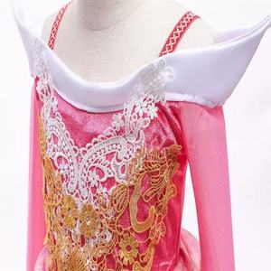 Robe de princesse Elsa de luxe, robe de cosplay <span class=keywords><strong>Reine</strong></span> <span class=keywords><strong>des</strong></span> <span class=keywords><strong>neiges</strong></span>, robe de fête d'anniversaire pour filles, costume de carnaval pour enfants - Product Image 6