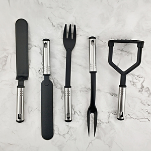 Juego <span class=keywords><strong>de</strong></span> Utensilios <span class=keywords><strong>de</strong></span> <span class=keywords><strong>Cocina</strong></span> <span class=keywords><strong>de</strong></span> 40 Piezas, Utensilios <span class=keywords><strong>de</strong></span> <span class=keywords><strong>Cocina</strong></span> <span class=keywords><strong>de</strong></span> Regalo, Espátula <span class=keywords><strong>de</strong></span> Nailon y Acero Inoxidable, Utensilio <span class=keywords><strong>de</strong></span> <span class=keywords><strong>Cocina</strong></span> Antiadherente - Product Image 4