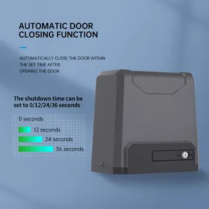 Abridor de puerta corredera de Motor de CA de 600-2000kg motorizado eléctrico inteligente de alta resistencia Industrial de la mejor calidad con control remoto