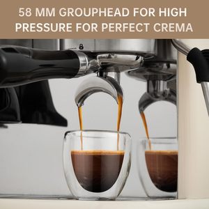 Cafetera Profesional Digital Nova para Baristas, Puede Preparar Cappuccino, Latte, Café Negro, Cafetera Nova - Product Image 6