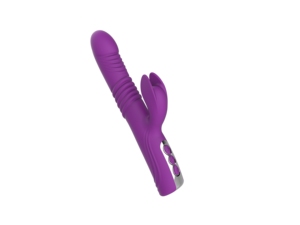 2023 nuevo consolador 8 frecuencias vibración telescópica Estimulación del punto G conejo vibración masaje masturbador juguete sexual para mujeres - Product Image 2