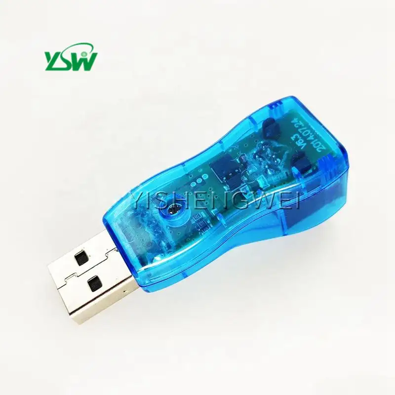 고품질 와이어 프로그래밍/다운로드/디버그 어댑터 USB를 1-Wire iButton RJ11 DS9490R 인터페이스 모듈에 연결