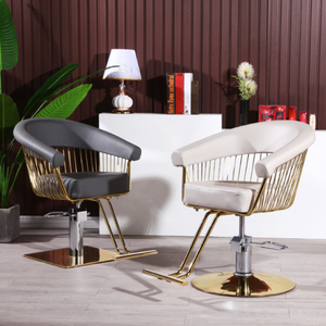 Muebles Comerciales Directos de Fábrica, Sillón de Peluquería Hidráulico Ergonómico Reclinable de Cuero PU Resistente y Moderno para Salón de Belleza - Product Image 3