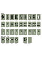 Nouvel ensemble de tuiles de mahjong américaines en acrylique gravé, de luxe moderne, portable, écologique, durable, avec tapis et supports de table pour le divertissement