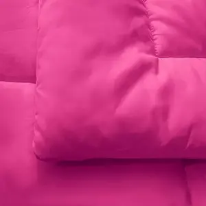 Juego de Ropa de Cama de 5 Piezas, Funda de Edredón, Fundas de Almohada, Sábanas, Color Sólido, Poliéster, para Toda Temporada, Uso Doméstico, Transpirable, Tejido, Estilo Simple - Product Image 4