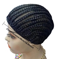 IRUIBEAUTY Bonnets de perruque tressés personnalisés à marque privée, économiques, pour tresses au crochet et tissage de cornrows