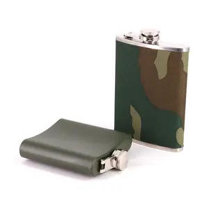 Alta Qualidade Aço Inoxidável Outdoor Camping e Caminhadas 8 oz Pocket Hip Flask