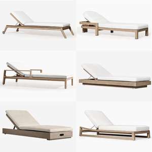 Conjunto de Muebles de Exterior Modernos, Impermeables y Resistentes al Sol para Hoteles, Villas, Casas de Huéspedes, Jardines con Vista al Mar, Piscinas y Patios - Product Image 4