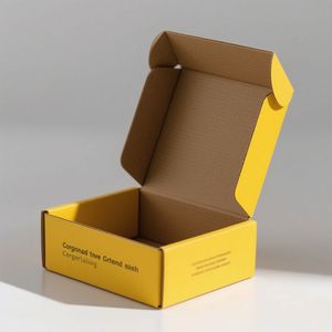 Customized Corrugated Cardboard <b>Box</b> Mailbox Sturdy <b>Folder</b> for Transporting Gift Packaging Custom Gift <b>Box</b> - Product Image 5